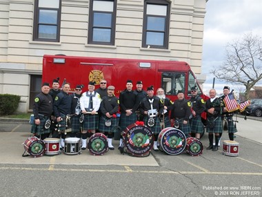 Jersey City Firefighters Emerald Society Pipes & Drums
