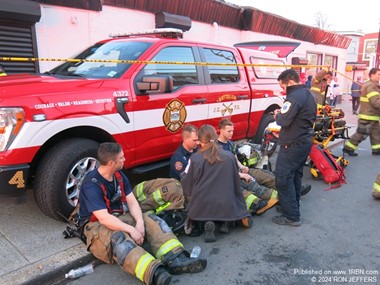 Members of Jersey City Ladder Co. 2