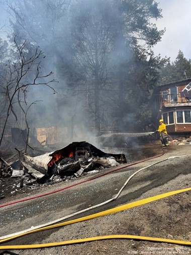 Barnet Fire Credits Mutual Aid in Containing Fire