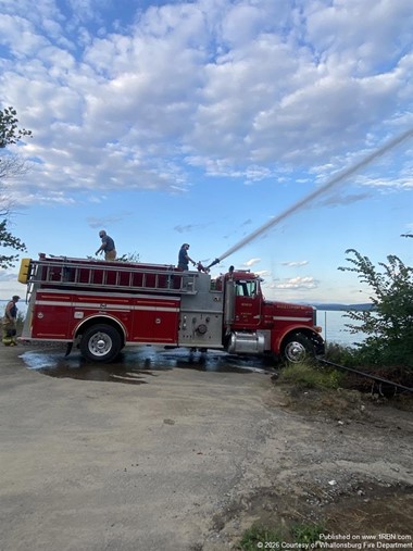 Whallonsburg Firefighters Train on Dry Hydrant