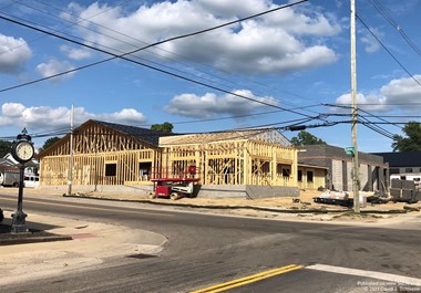 Work Continues on the New Kidron VFD station