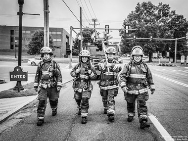 Martin Fire/Rescue/EMS Walks for 9/11 Memorial