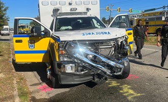Virginia medic unit crash, four injured