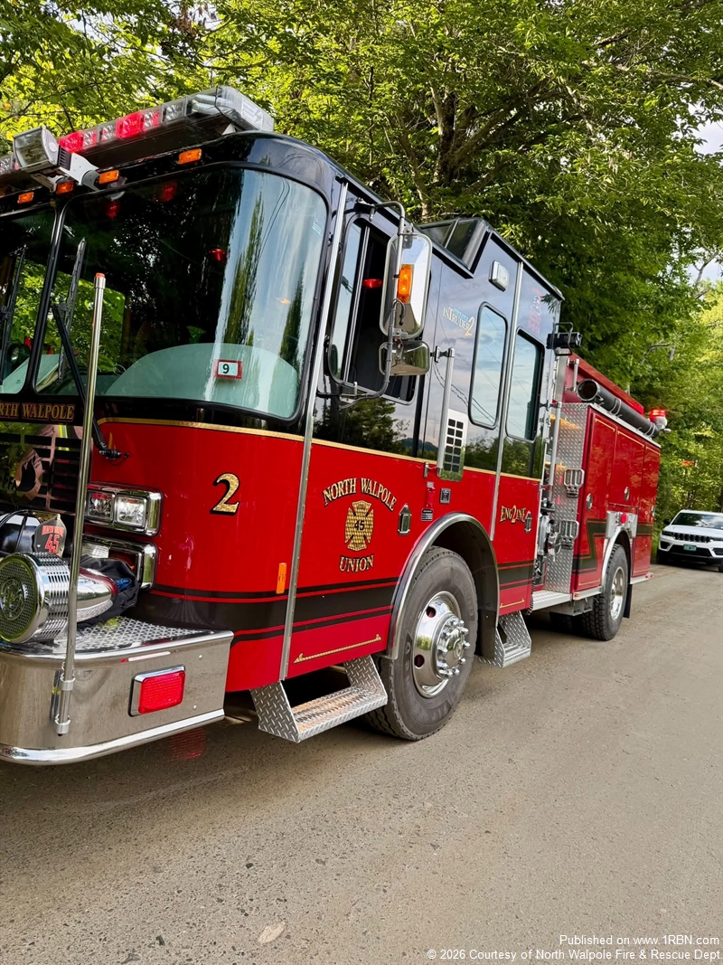 North Walpole Crews Provided Mutual Aid in Rockingham