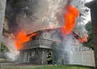 Dumont Crews Operate at Multi-Alarm Structure Fire with Heavy Fire Conditions