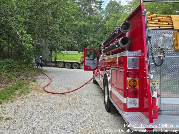 Dorothy Fire Company Assists with Vehicle Fire at Maple Lake