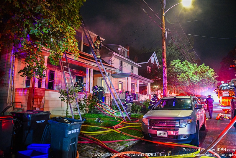 Firefighters Making Their Way Back Inside To Check For Hot Spots After The Victims Have Been Removed 