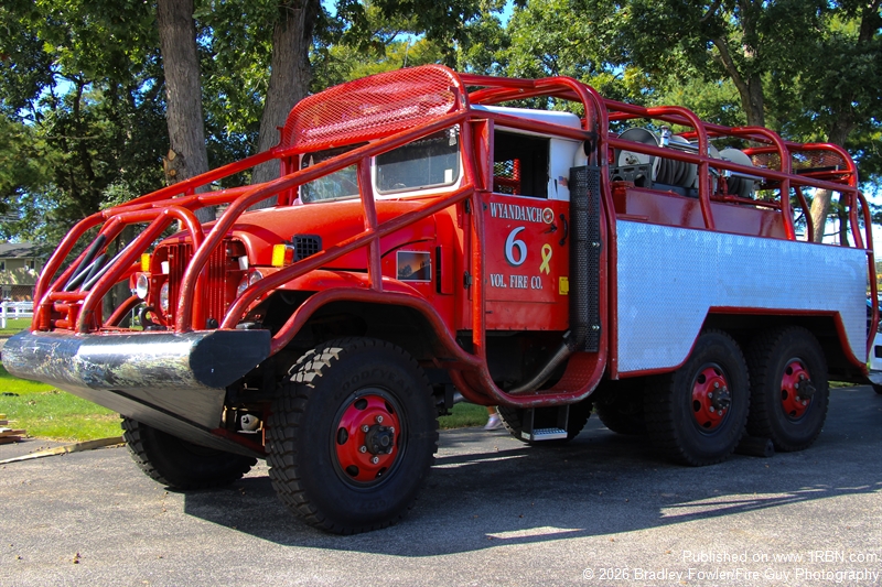 Wyandanch Fire Department Brush 1-10-6 on display 