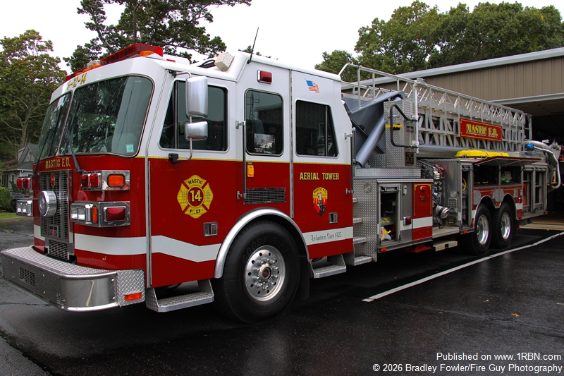 Tower Ladder 5-12-14 on display 