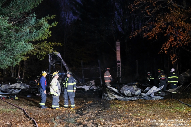 Fully Involved Garage Fire Destroys Snowmobile Collection in Boonville