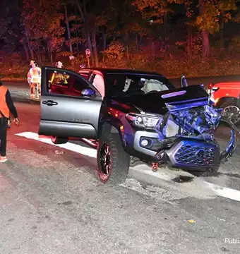 Two vehicle MVA injuries