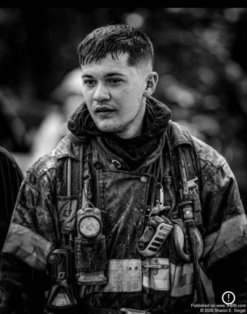 Loghan Padgett
Volunteer Firefighter at 16
Career Firefighter at 21