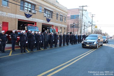 Retired Union City/North Hudson Firefighter Mitch Gerrity