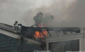 Fire damages mission beach duplex. Displacing residents.