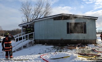 House fire on New Year