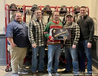 Assistant Chief Mike Marino Recognized for 10 Years of Service