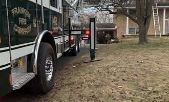 Truck 42 Responds to Early-Morning Chimney Fire in Pond Bank