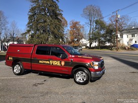 Acton Fire commander vehicle