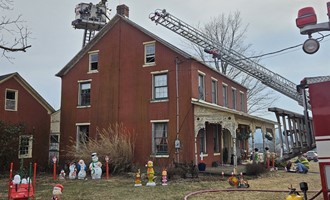 Dwelling fire in Hereford Township
