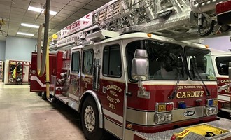 Cardiff Firefighters Responded to 51 Calls for Service in December