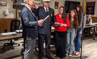 Chief Orgera Takes Command in Mendham