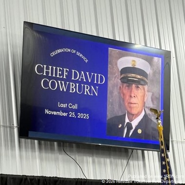 Hinsdale Firefighters Attend Celebration of Life for Past Chief David Cowburn
