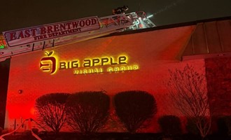 Mutual Aid Sends East Brentwood Units to Islandia Fire