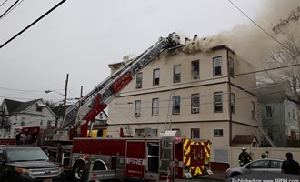 3rd Alarm fire strikes again in the city of Passaic
