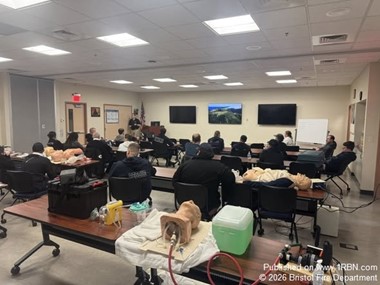 Bristol Fire Department Hosts Airway Management Training with Medical Director