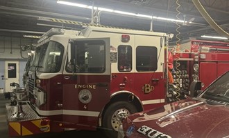 Bristol Firefighters Provide Station Coverage During Newport Fire