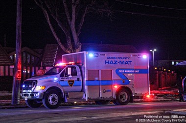 Union County Haz-Mat At A 5-Alarm Fire