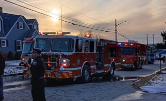 Canteen 1 Supports Firefighters at Robin Drive Fire