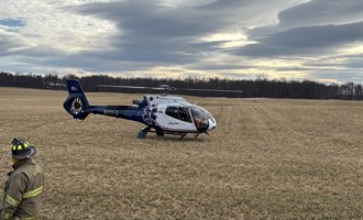 Genoa Rescue, Mutual Aid Handle Entrapment Crash on NY 90