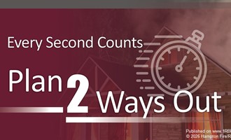 Hampton Fire/Rescue Promotes Fire Escape Readiness