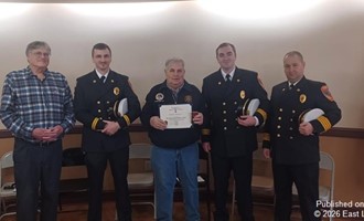 East Litchfield Firefighter Honored for Longtime Service