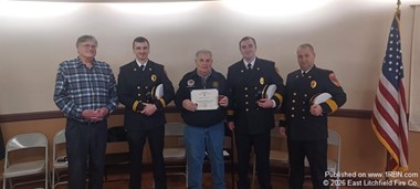 East Litchfield Firefighter Honored for Longtime Service
