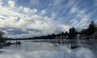 Bantam Fire Company Conducts Ice Rescue Training