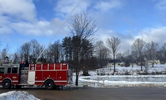Winter Conditions Allow Ice Work in East Andover