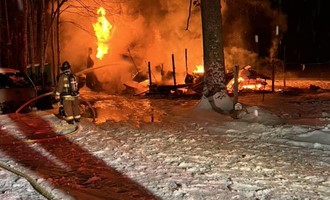Mutual Aid Assists at Intervale Road Fire
