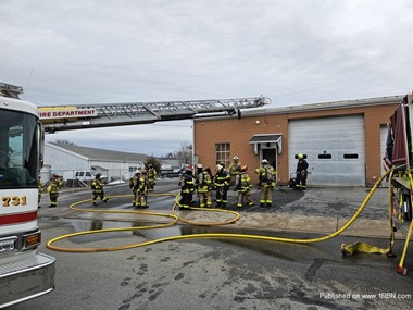 Structure fire in the Borough Of Emmaus