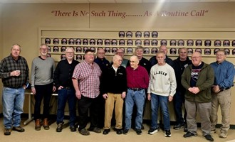 Augusta Firefighters Honor Retired Members at Hartford Station Breakfast