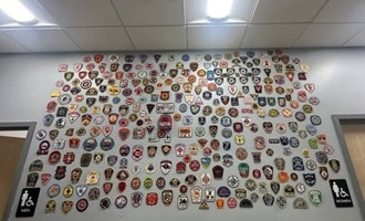 Bradford Fire Department Showcases Patch Collection at New Firehouse