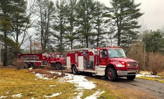 Quick Fire Knockdown Limits Damage at Alna Garage Fire