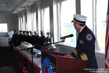 North Hudson Regional Fire & Rescue promotional ceremony