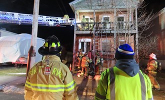 Port Jervis and neighboring fire departments sharpen skills in non-repairable houses