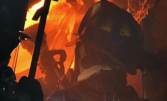 Heavy Damage Sustained to Garage and House in Franklin