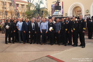 Monrovia Firefighters Past & Present.