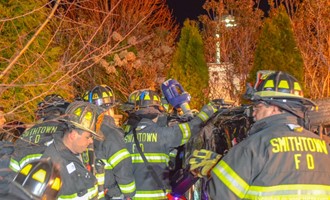 Two-Car MVA with Overturn in Smithtown