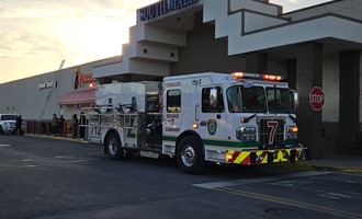 Commerical structure fire in Salisbury Twp.