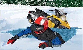 Snowmobile Ice Safety Urged as Winter Travel Risks Increase